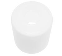Abaodam Lamp Frosted Cylinder for Shade E27 Glass Replacement Holder White Round Lampshade with 42mm Aperture for Living Room Decor