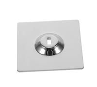 Abaodam Laptop Cable Lock Anchor Base Silver Alloy Desk Mount Security Hardware with Anti-theft and Effortless Installation Features, for Office and Home Computer Protection