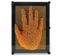 Abaodam Large 3D Pin Art Toy Board - Retro Pin Impression Hand Mold Sculpture, Sensory Fidget Toys for Kids Adults, Creative Office Desk Decor Gadgets for Executive Gift