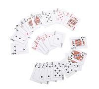 Abaodam Large Braille Playing Cards with Raised Dots and Jumbo Print for Visually Impaired Seniors and Blind Users, Low Vision Entertainment Deck for Accessibility and Daily Use