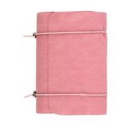 Abaodam Large Capacity 4-in-1 Travel Toiletry Bag Cosmetic Bags Oxford Cloth Pink Foldable Portable Organizer Pouch with Secure Storage to Keep Items from Being Lost for Travel