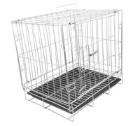 Abaodam Large Capacity Bird Cage for Parrots and Pigeons Stainless Steel Breeding Cage with Spacious Design for Home Use and Observation