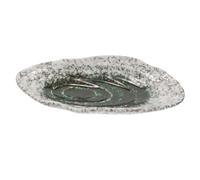 Abaodam Large Capacity Ceramic Butterfly Puddler Water Dish Feeder Outdoor Bee Feeding Tray with Artistic Design for Garden Balcony Decoration