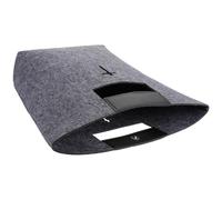 Abaodam Large Capacity Felt Bible Tote Bible Study Case with Pu Handle Sturdy and Unique Design for Church People Shopping and Travel