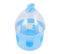 Abaodam Large Capacity Transparent Pigeon Water Feeder Kettle for Birds and Doves Removable Easy-clean Drinking Container Suitable for Parrots and Caged Birds Replacement and