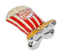 Abaodam Large Inflatable Popcorn Balloon Freestanding Foil Decoration for Movie Night Halloween Party Photo Prop Reusable Birthday Backdrop
