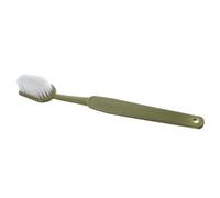 Abaodam Large Toothbrush-Shaped Bath Brush with Soft Bristles and Easy to Grip Plastic Handle for Shower Use and Taking Pictures, Exfoliating Body Scrubber for Back and Full Body Cleaning
