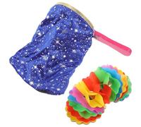 Abaodam Large Trick Props Change Bag Set with 2 Small Decorative Ribbons, Multi-Purpose Stage Performance Trick Props, Random Color Dry Bag for Shows Random Color