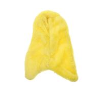 Abaodam Large Yellow Wool Bird Nest Blanket, Hanging Parrot Cage Snuggle Hut, Winter Warm Soft Hammock for Birds and Parakeets Cage Accessories