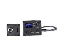Abaodam Lcd Tuner 3-band Equalizer Piezo Pickup for Ukulele Guitar Preamp Amplifier Volume Knob