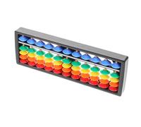 Abaodam Level Colorful Plastic Abacus with Beads Per Row Mental Arithmetic Learning Tool for Versatile Classroom and Home Educational Aid for Arithmetic Practice