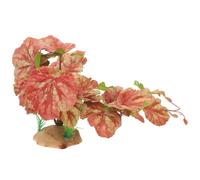 Abaodam Lifelike Artificial Plant Ornament for Reptile Terrariums Natural-looking Climbing Decoration with Vivid Colors Safe Faux Greenery for Turtle Tanks and Lizard Habitats Reptile