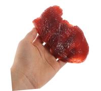 Abaodam Lifelike Simulation Beef Steak Model with Detailed Texture Realistic Fake Meat Prop for Kitchen Restaurant Display Teaching and Photography Party Decoration