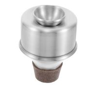 Abaodam Lightweight Aluminium Alloy Trumpet Practice Mute for Beginners Straight Cornet Silencer for Quiet Home and Outdoor Use Easy to Install and Portable Music Instrument Accessory