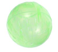 Abaodam Lightweight Green Plastic Gerbil Running Ball Toy Unique Design, Easy to Clean Exercise Sphere for Pets at Home Or on The Road