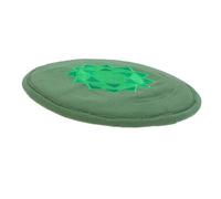 Abaodam Lightweight Green Religious Singing Bowl Pad Made of Cotton and Polyester with Simple Design, Compact Sound Bowl Mat for Buddhist Meditation and Prayer