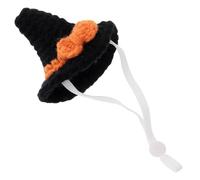 Abaodam Lightweight Mini Witch Hat for Small Animals Halloween Costume Pet Cap for Hamsters Guinea Pigs Chinchillas Reusable Cute Party Accessory