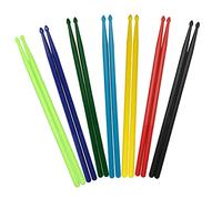 Abaodam Lightweight Nylon Drumsticks 5a 7 Pairs for Drum Set Home School Use with Sense of Gravity and 3d Sound Creation
