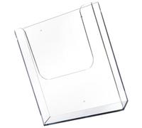 Abaodam Literature Stand A4 Magazine Stand File Organizer with Mounting Screws Modern Simple Design Ps Material Organizing Catalogs and Magazines Office Use Wall Mounted Display