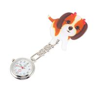 Abaodam Little Dog Nurse Pocket Watch Hanging Chain Watch Cute Cartoon for Nurses Doctors