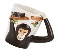 Abaodam Little Monkey Mug Ceramic Mug Office Cute Monkey Ceramic Tea Latte for Home Office Use Handle