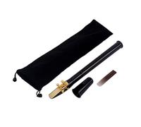 Abaodam Little Saxophone Mini Saxophone Portable Flat Pocket Sax Handmade Woodwind Instrument Musical Accessories Long Type