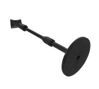 Abaodam Live Streaming Lift Stand Desk Mic Arm Adjustable Mic Holder Metal round Base for Desktop Use for Podcast Equipment and Singing Performance Stage