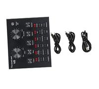 Abaodam Live Streaming Microphone Set Sound Card Professional Condenser Mic for Podcasting Singing and Recording Usb Audio Mixer Kit
