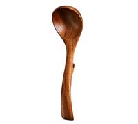 Abaodam Long Handle Coffee- Synthetic Kitchen Spoon Nonstick Surface and Scraper Feature, for Food Stirring and Mixing in Rustic Country Style