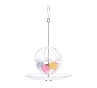 Abaodam Long Handle Foraging Ball for Pet Birds Parrot Food Feeder Chain for Birdcage for Bird Feeding and Foraging Toys