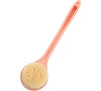 Abaodam Long Handle Shower Back Brush with Soft Bristles for Body Exfoliation and Massage, Suitable for Men and Women’S Daily Use, Elegant Pink