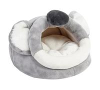Abaodam Lovely Hamster Bed House Warm Sleeping Nest for Small Animals Cozy Winter Cave for Hamsters Guinea Pigs More Chic Design for Home Decor
