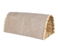 Abaodam Lovely Hamster Nest Rabbit Sleeping Tunnel Guinea Pig Hideout Cozy Natural Straw Bed for Small Animals Warm Cool Shelter for Bunnies Chinchillas