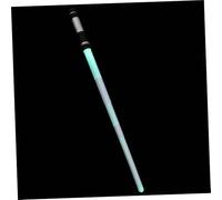 Abaodam Luminous Plastic Glowing Sword Seven-color Silent LED Lightsaber for S Party Play Comfortable Handle Safe Smooth Design Fun Cosplay Prop for Boy Girl