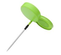 Abaodam Magnetic Fishing Lure Box with Ground Spike Environmental-friendly Plastic Tackle Organizer for Efficient Fish Tackle Storage Compact and Design Random Color