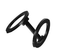 Abaodam Magnetic Phone Mount for Car Dashboard Adjustable Full Metal Mobile Holder Robust Vehicle Cell Phone Stand for Navigation and Desk Use Titanium Black