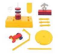 Abaodam Magnetism Science Experiment Kit for School Physics Projects Stem Educational Magnet with Diverse Tools for Group Learning and Magnetic Principles Exploration