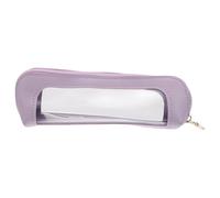 Abaodam Make Brush Holder Cosmetic Brush Protector Travel Makeup Pouch Portable Zipper Makeup Tool Organizer Bag for Women Travel Use Handy Compact Design