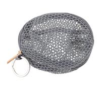 Abaodam Makeup Bag Coin Wallet Fashionable Mesh Storage Pouch Compact Key Chain Bag Simple Design for Women and Girls Daily Use Mini Purse for Essentials