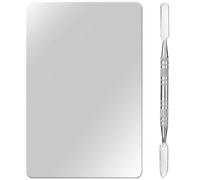 Abaodam Makeup Blending Plate for Foundation Eyeshadow Makeup Spatula Pigment Mixing Tray for Artist Essentials