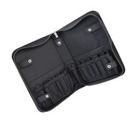 Abaodam Makeup Brush Storage Bag Portable and Compact for Travel Made of Material Zipper Closure for Organizing Cosmetics and Makeup Tools the Go