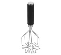 Abaodam Manual Potato Presser Masher for Home Kitchens and Professional Environments Heat Resistant Stainless Steel and Silicone Easy to Clean Mini Potato Masher and Ingredients
