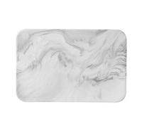 Abaodam Marble Pattern Ceramic Cutting Board Rectangular Meat Chopping Tray with Smooth Surface for Vegetables and Meat in Restaurants