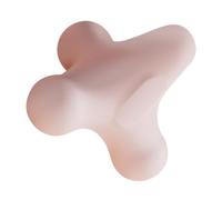 Abaodam Massage Ball for Muscle Relief and Trigger Points, Nordic Pink Fascia Release Ball for Neck, Shoulder, Back and Foot Massage, Portable Fitness Yoga Massaging Tool for Home Use