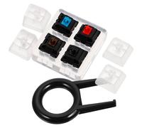 Abaodam Mechanical Keyboard Tester with Acrylic Base and Four Key Types