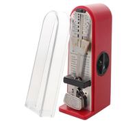 Abaodam Mechanical Metronome Mini for Piano Guitar Drums Ukulele Red with Loud Accent Bell Precise Rhythm Tracker for Musician Practice and Beginners