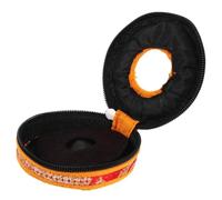 Abaodam Meditation Bell Storage Bag Tibetan Bell Case Handcrafted Nepal Copper Pull Medium Size 8.5cm Diameter Suitable for Buddhist Temple Random Color