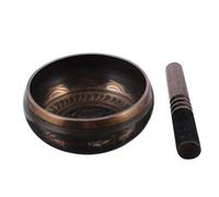 Abaodam Meditation Bowl Wooden Rod for Sound Bowl Yoga Meditation Decorative Use in Home Studio