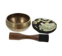 Abaodam Meditation Buddha Sound Bowl Set for Yoga Meditation Singing Bowl Hammered Finish for Home Studio Practice