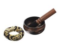Abaodam Meditation Singing Bowl Tibetan Bell Yoga Music Sound Bowls Healing Zen Decor Meditation Accessory Random Color